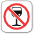 No alcohol